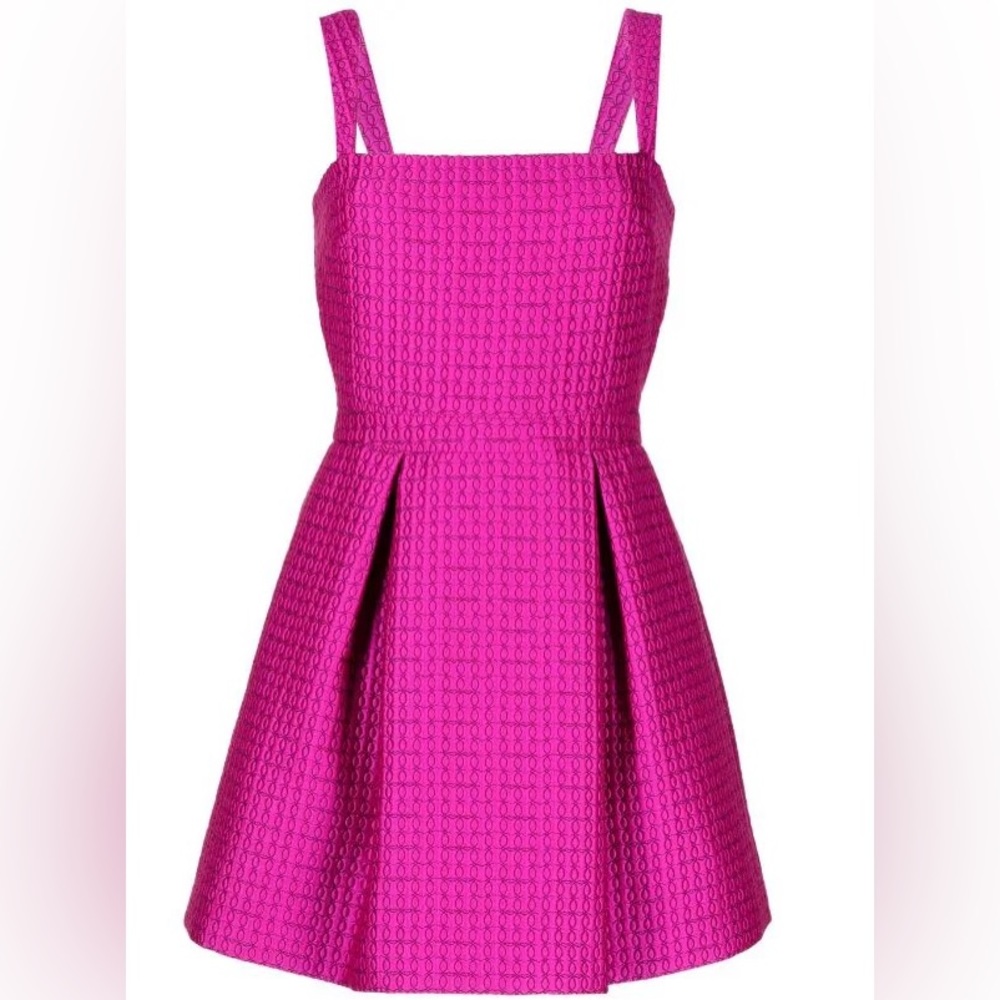 Alexis Sleeveless Pleated Mini Dress. Size small.